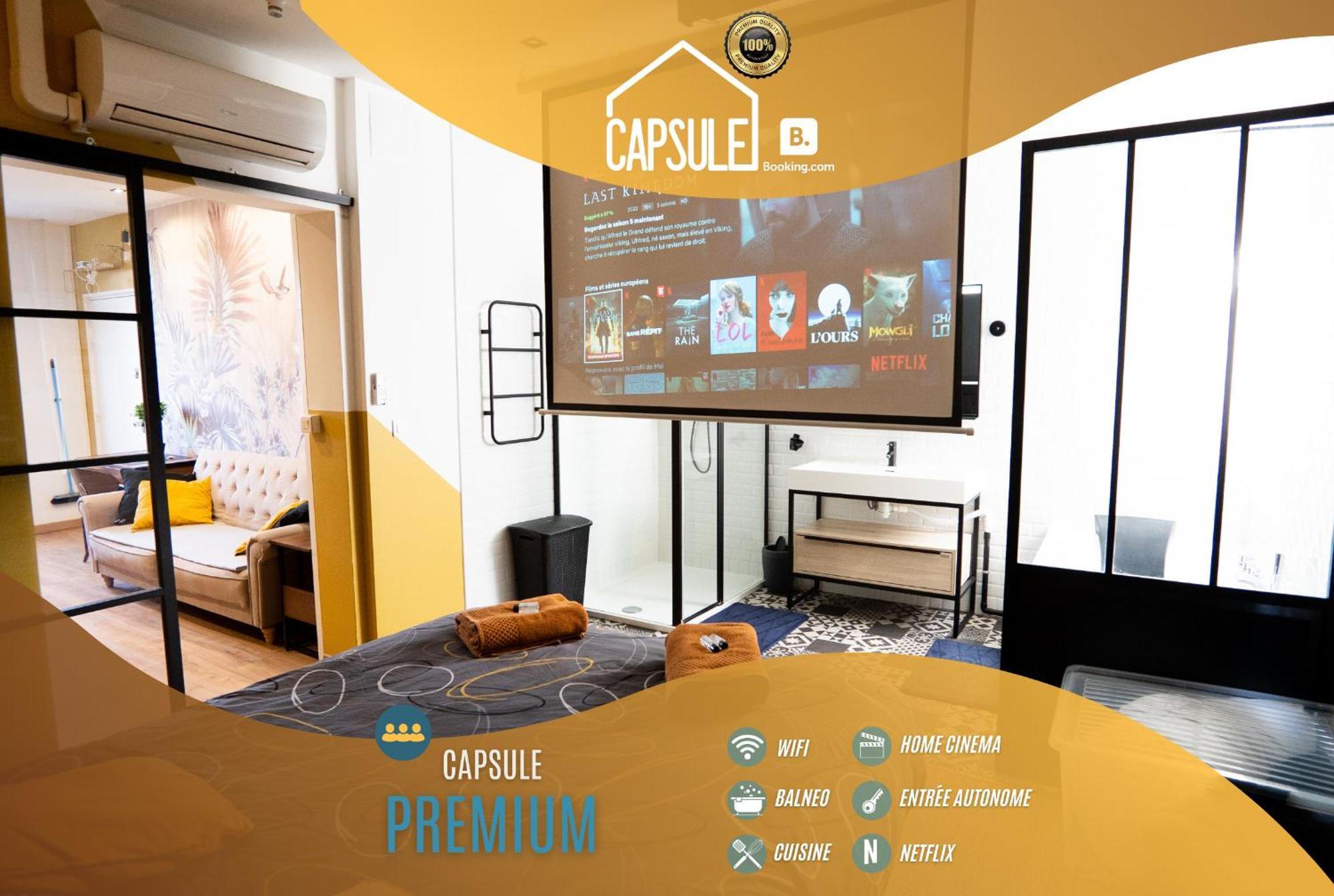 Capsule Premium Balneo & Home Cinema Валенсиен Екстериор снимка